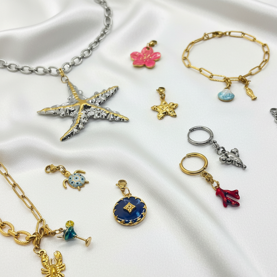 Bijoux en acier inoxydable interchangeables