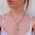 Collier SUNSET 2.6 - fleur blanche