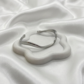 Bracelet argenté, vue complète