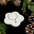 Bracelet fleur verte, vue complète