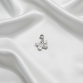 Charm papillon argent