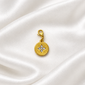 pendentif 1 sur soie blanche