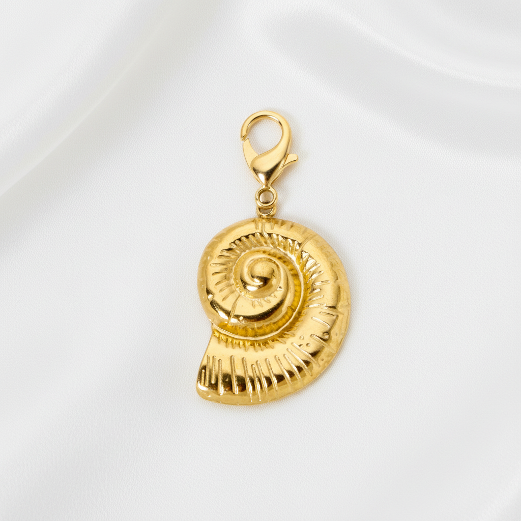 Pendentif coquillage spirale