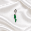 pendentif sur soie blanche 3