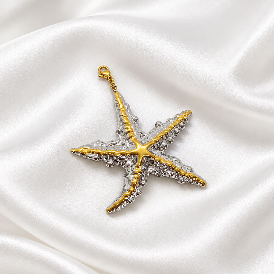 pendentif sur soie blanche 5