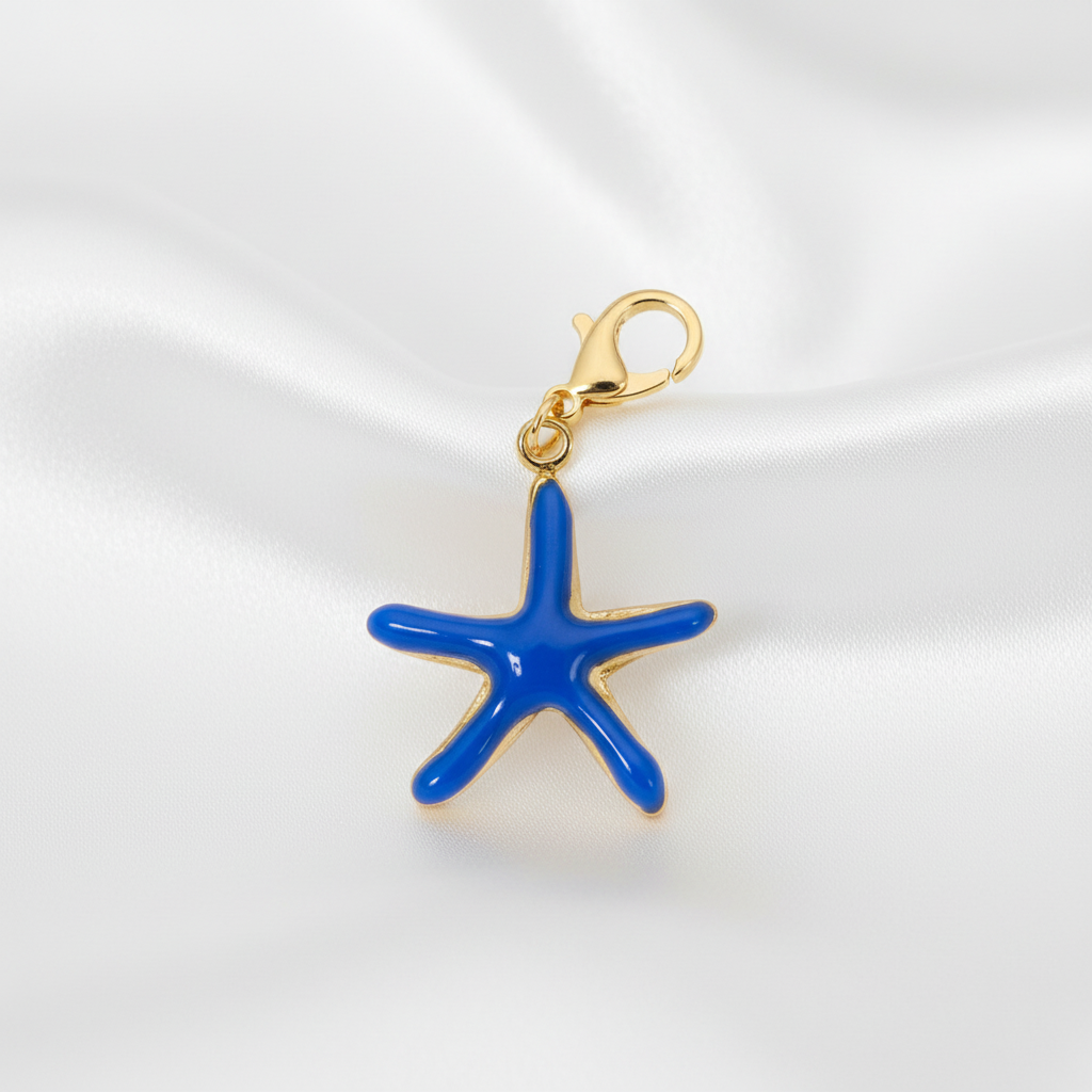 Étoile de mer bleue